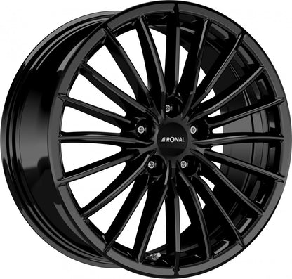 Ronal R68 jetblack Alufelge 8.5x19 Zoll ET50 LK 5x108 ML76