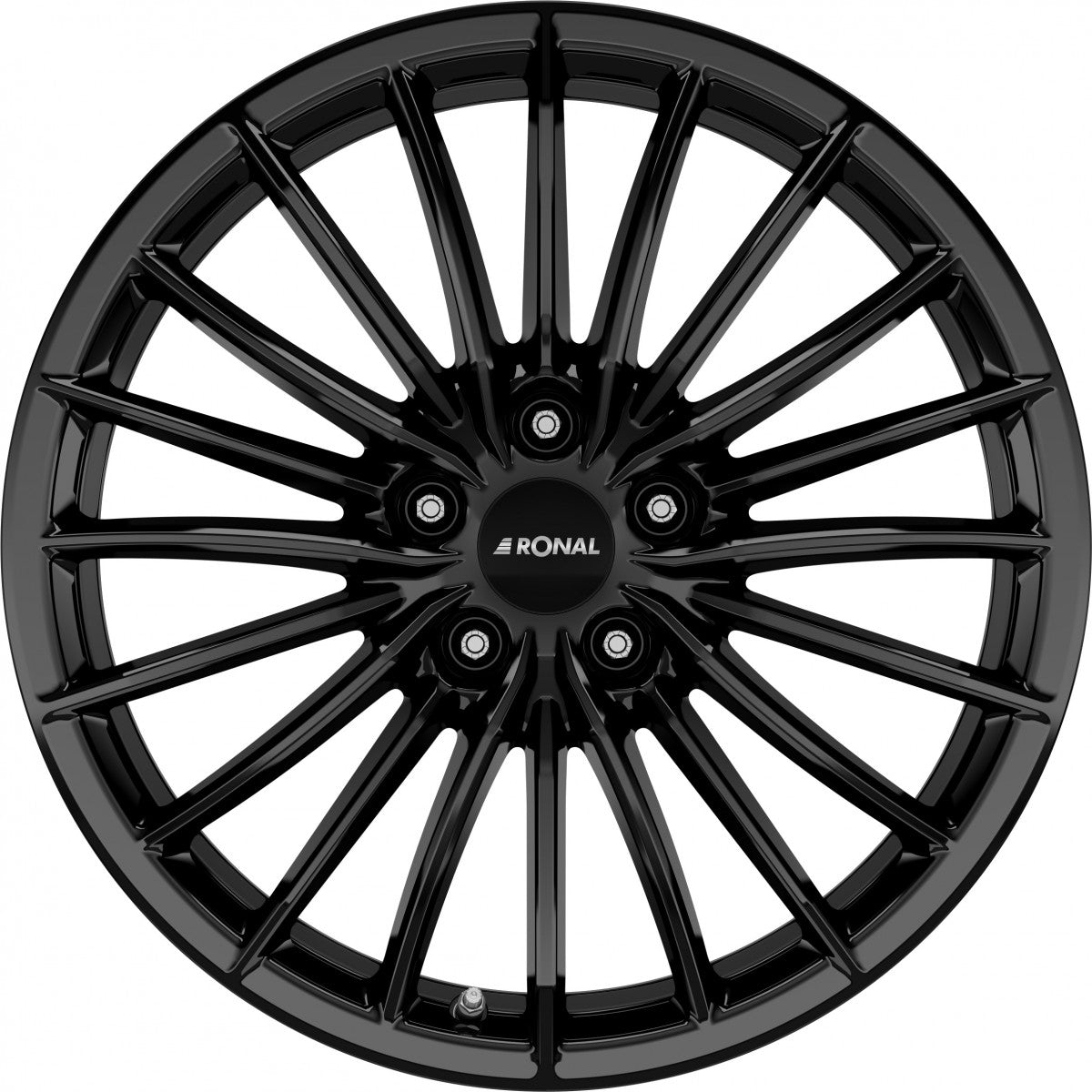 Ronal R68 jetblack Alufelge 8.5x19 Zoll ET50 LK 5x108 ML76 – Bild 2