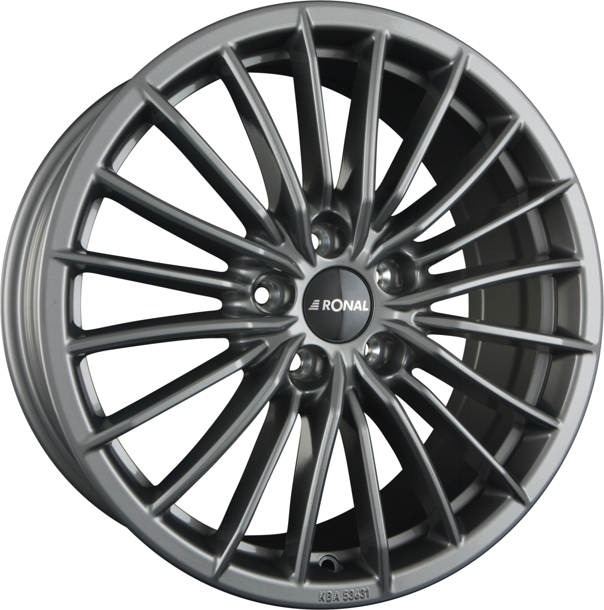 Ronal R68 Hyper Grey Alufelge 8.5x19 Zoll ET30 LK 5x112 ML76 – Bild 2