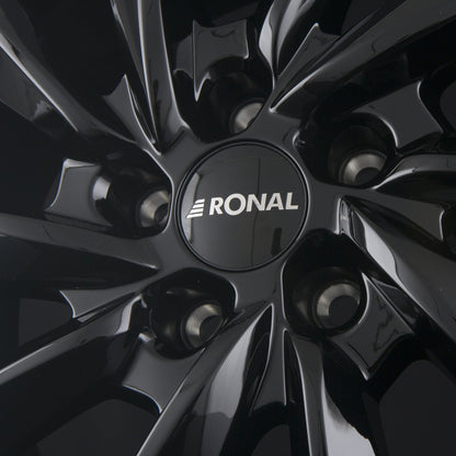 Ronal R70-BLUE Jetblack White Tail Alufelge 8.5x18 Zoll ET40 LK 5x114.3 ML64.1 – Bild 4