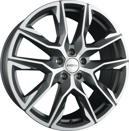 Ronal R71 Orbit Grey Matt Frontkopiert Alufelge 8.5x20 Zoll ET30 LK 5x112 ML66.6 – Bild 2