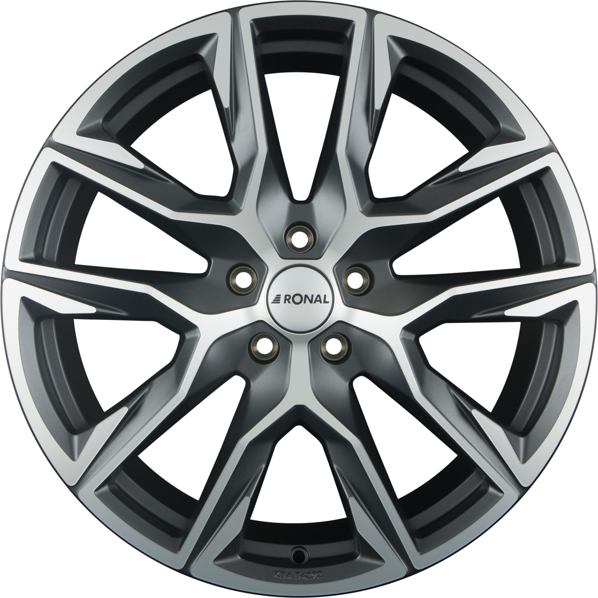 Ronal R71 Orbit Grey Matt Frontkopiert Alufelge 8.5x20 Zoll ET56 LK 5x127 ML71.6