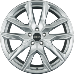 Ronal R71 Platinum Silver Alufelge 8.5x20 Zoll ET41 LK 5x130 ML84.1