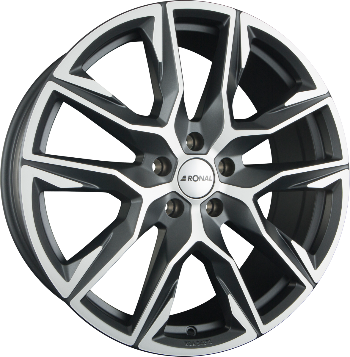 Ronal R71 Orbit Grey Matt Frontkopiert Alufelge 8.5x20 Zoll ET41 LK 5x130 ML84.1 – Bild 2