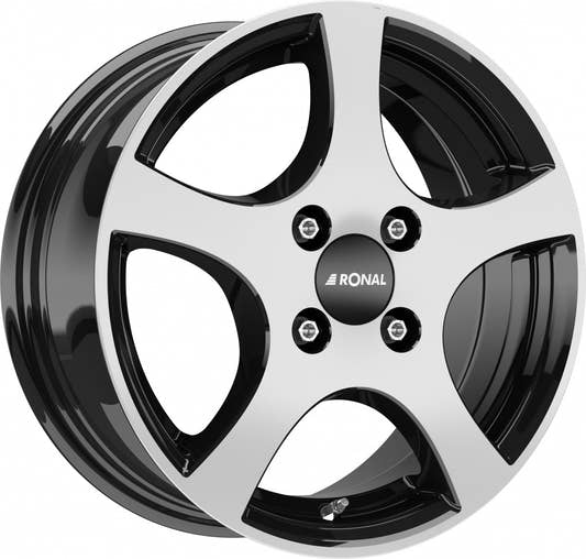 Ronal CA2 jetblack-frontkopiert Alufelge 6x14 Zoll ET30 LK 4x100 ML57