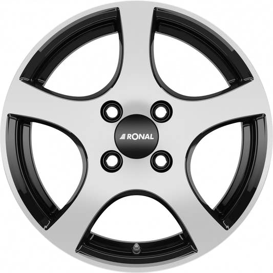 Ronal CA2 jetblack-frontkopiert Alufelge 6x14 Zoll ET30 LK 4x100 ML57 – Bild 2
