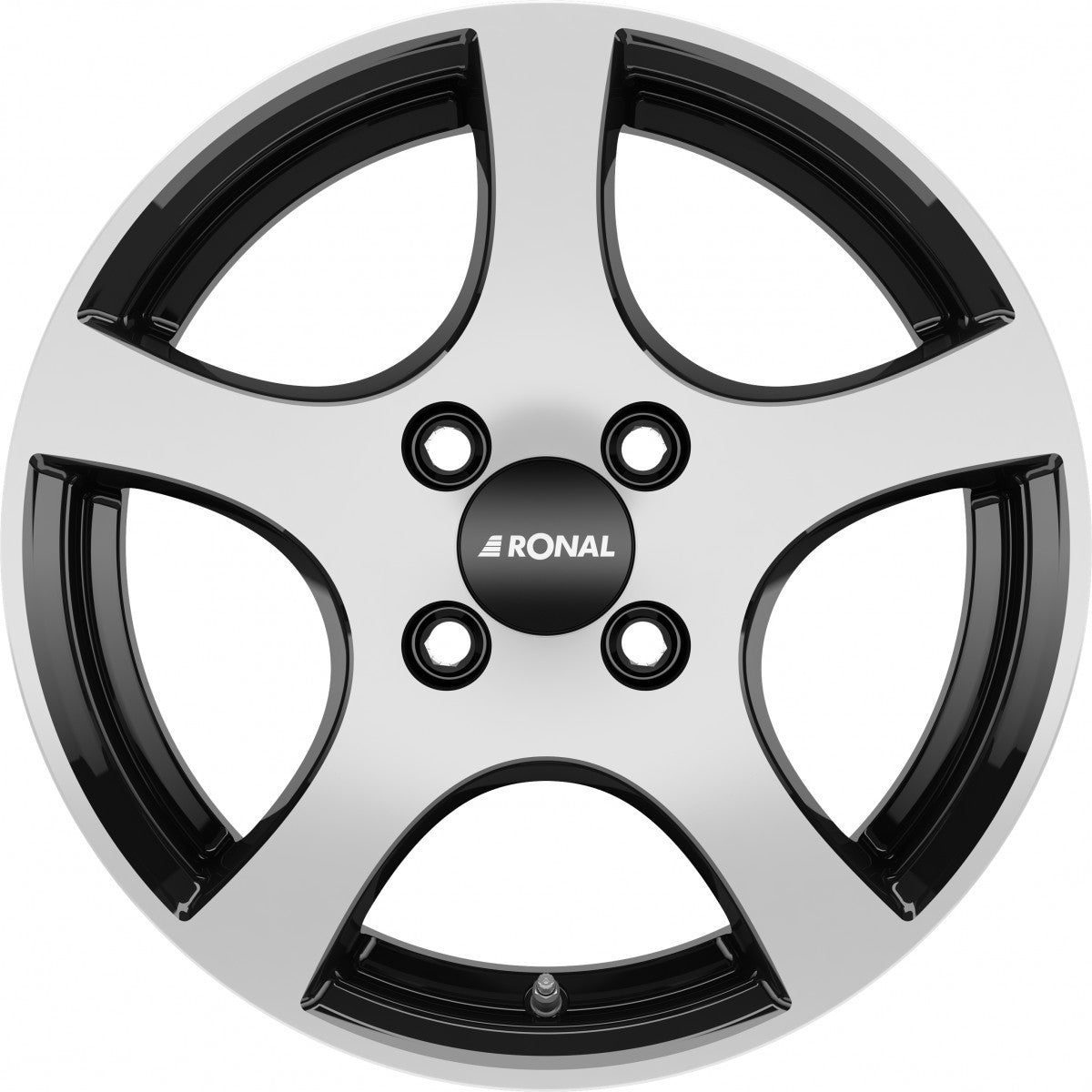 Ronal CA2 jetblack-frontkopiert Alufelge 6x14 Zoll ET30 LK 4x100 ML57 – Bild 2