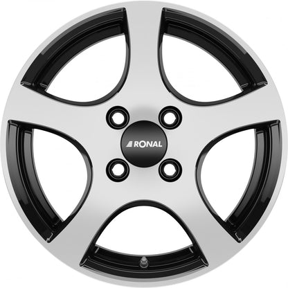 Ronal CA2 jetblack-frontkopiert Alufelge 6x14 Zoll ET30 LK 4x100 ML57 – Bild 2