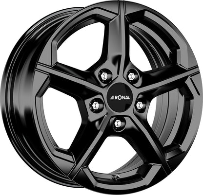 Ronal CA1 jetblack Alufelge 6x16 Zoll ET68 LK 5x118 ML71.1
