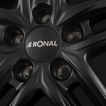 Ronal R65 Jetblack-Matt Alufelge 7x18 Zoll ET35 LK 5x114.3 ML82 – Bild 4