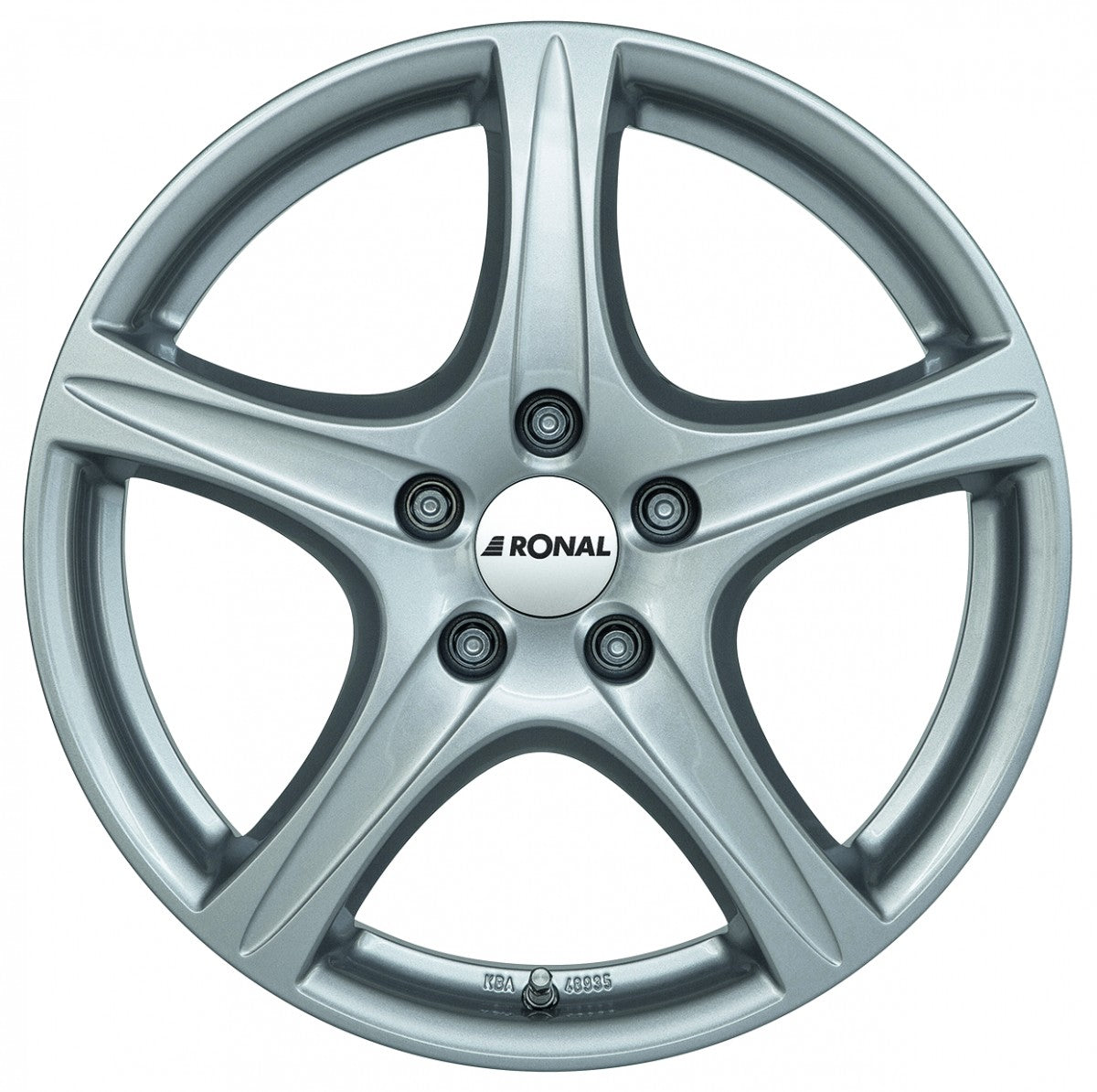 Ronal R56 kristallsilber Alufelge 7x17 Zoll ET40 LK 5x112 ML57.06 – Bild 2