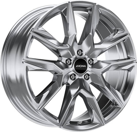 Ronal R71 platinum silver Alufelge 9.5x21 Zoll ET33 LK 5x112 ML66.5