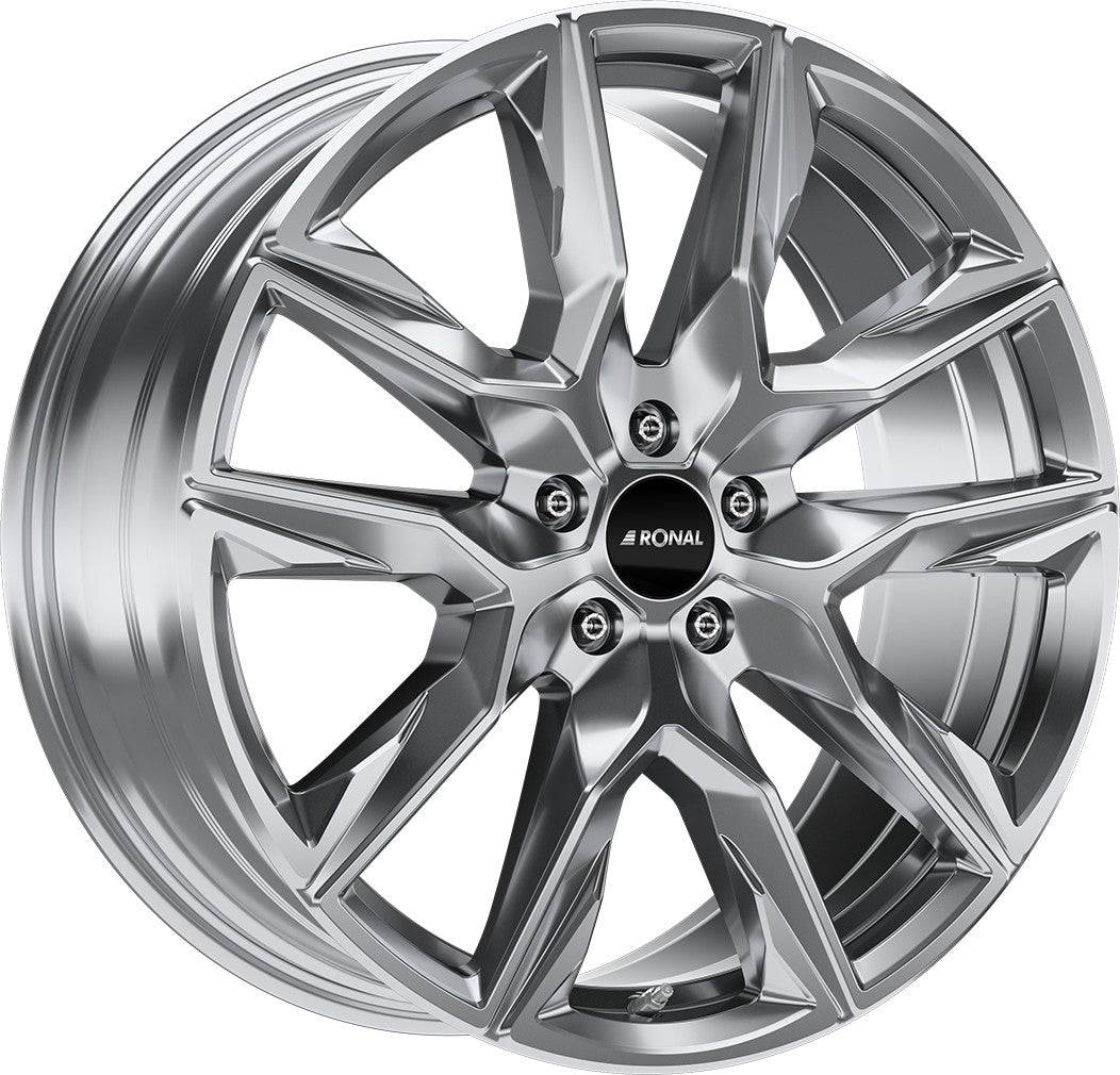 Ronal R71 platinum silver Alufelge 9.5x21 Zoll ET37 LK 5x112 ML66.5