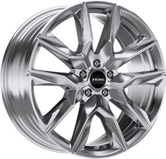 Ronal R71 platinum silver Alufelge 9.5x21 Zoll ET37 LK 5x112 ML66.5