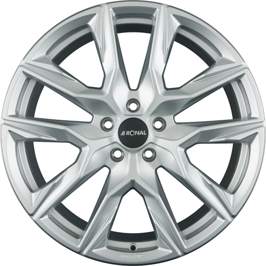 Ronal R71 Platinum Silver Alufelge 9.5x21 Zoll ET52 LK 5x130 ML71.6