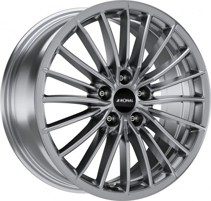 Ronal R68 hyper grey Alufelge 8x18 Zoll ET32.5 LK 5x112 ML66.5