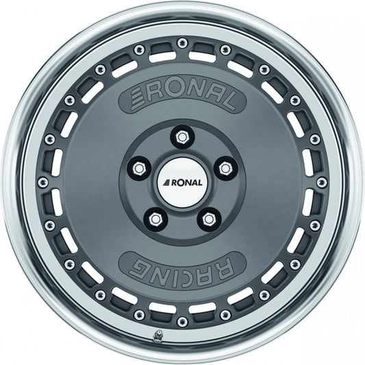 Ronal RR10 retro silver Alufelge 7x15 Zoll ET37 LK 4x100 ML68 – Bild 2