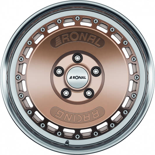 Ronal RR10 bronze matt Alufelge 7.5x16 Zoll ET35 LK 4x100 ML68 – Bild 2
