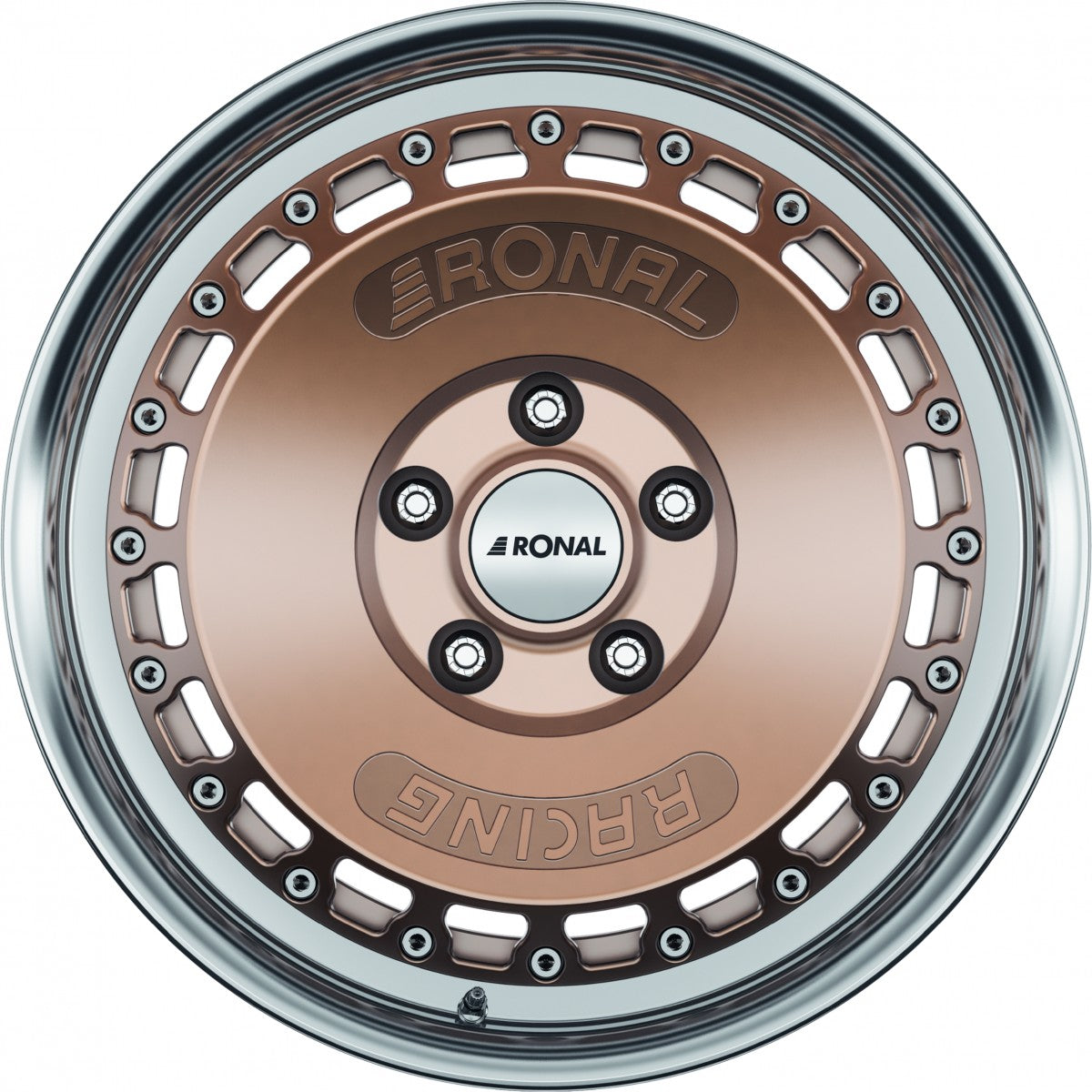 Ronal RR10 bronze matt Alufelge 7.5x16 Zoll ET35 LK 4x100 ML68 – Bild 2