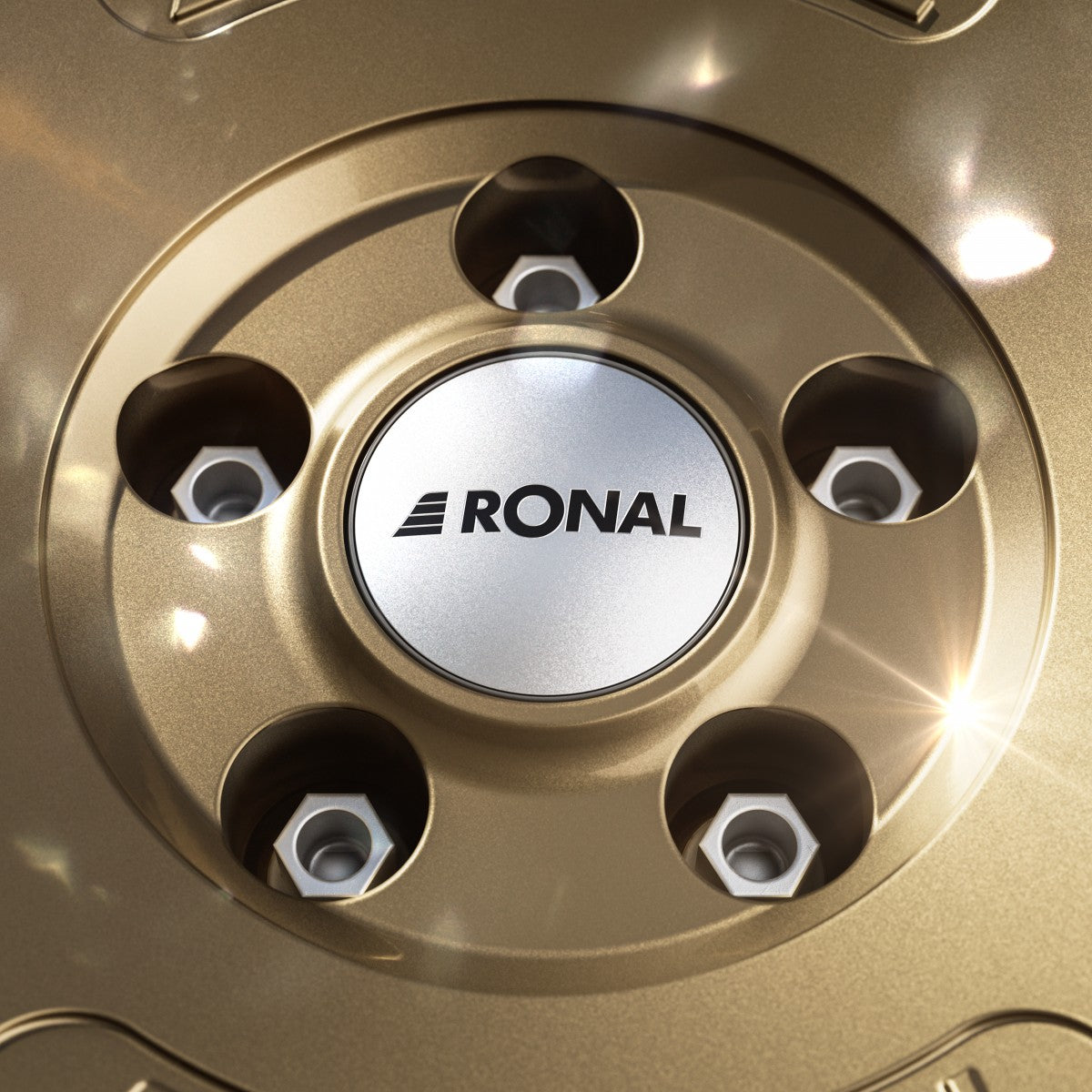 Ronal RR10 bronze matt Alufelge 7.5x16 Zoll ET35 LK 4x100 ML68 – Bild 5
