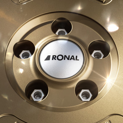 Ronal RR10 bronze matt Alufelge 7.5x16 Zoll ET35 LK 4x100 ML68 – Bild 5