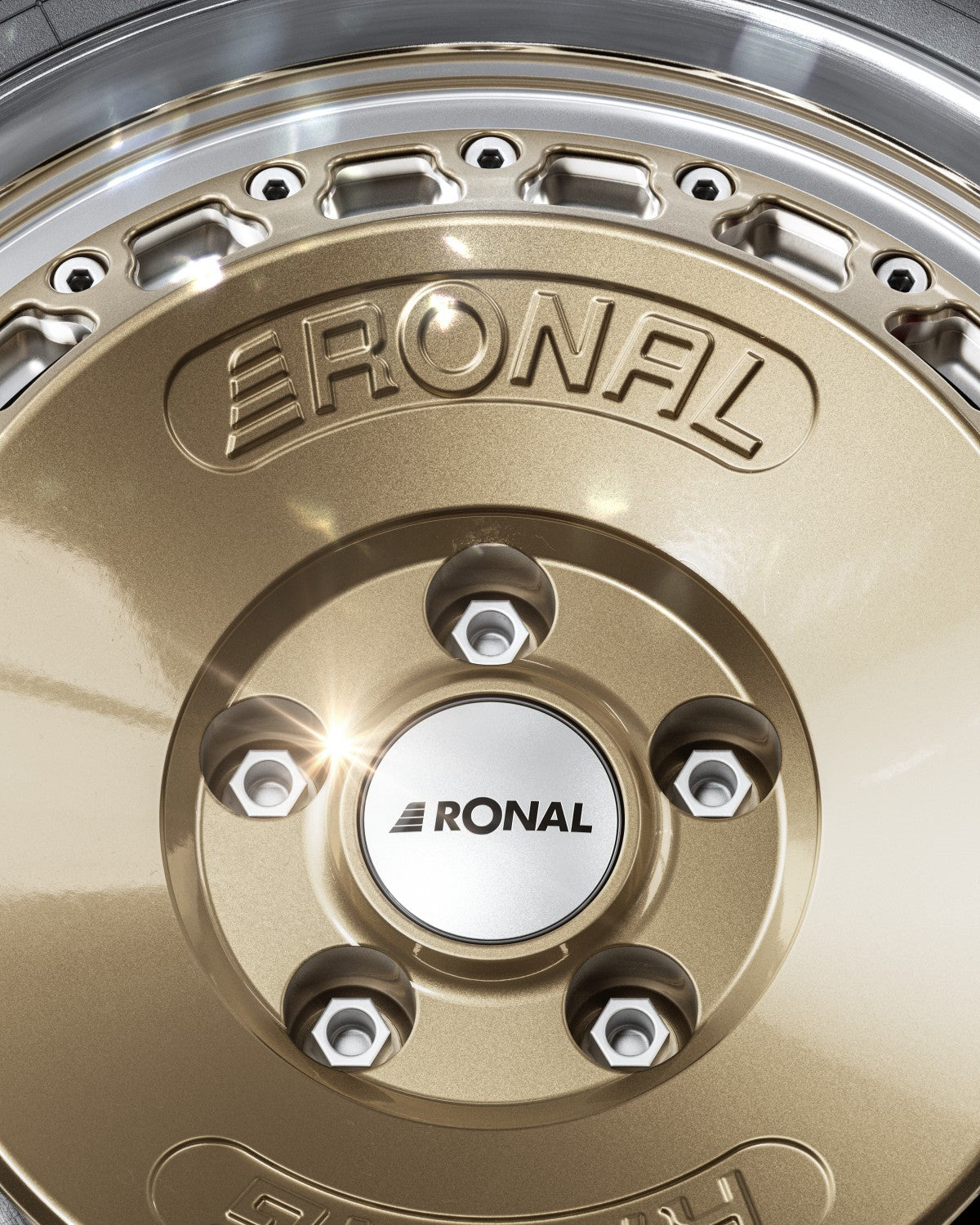Ronal RR10 bronze matt Alufelge 7.5x16 Zoll ET35 LK 4x100 ML68 – Bild 8