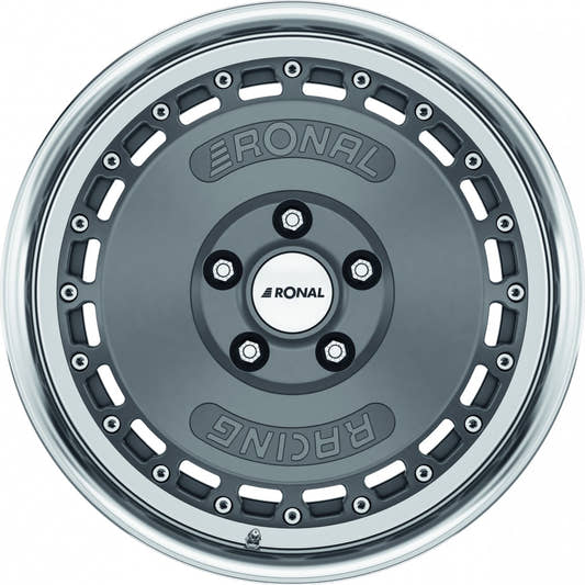 Ronal RR10 retro silver Alufelge 7.5x16 Zoll ET35 LK 4x114.3 ML76 – Bild 2