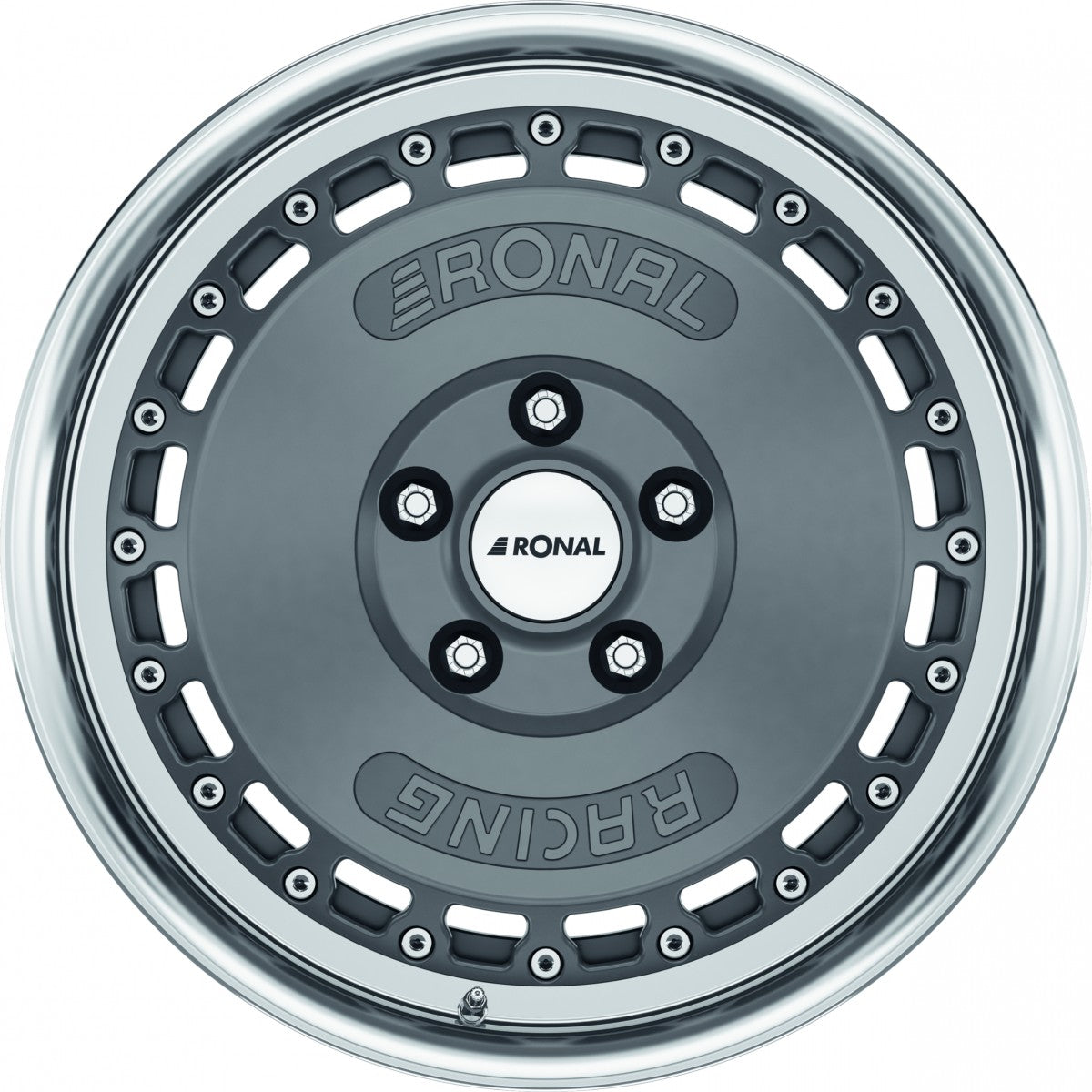 Ronal RR10 retro silver Alufelge 7.5x16 Zoll ET35 LK 5x112 ML66.5 – Bild 2