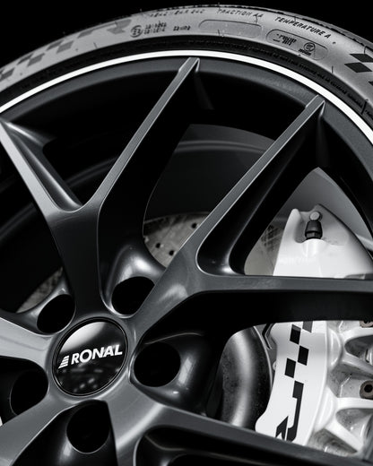 Ronal R75 jetblack-matt-hornkopiert Alufelge 8x19 Zoll ET30.1 LK 5x112 ML66.5 – Bild 4
