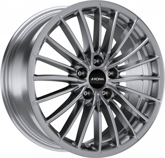 Ronal R68 hyper grey Alufelge 9x18 Zoll ET52 LK 5x112 ML76