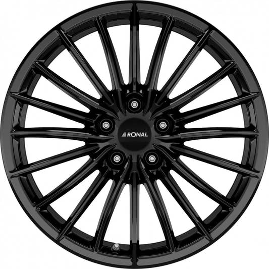 Ronal R68 jetblack Alufelge 9x18 Zoll ET41 LK 5x112 ML66.5 – Bild 2