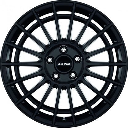 Ronal R73 jetblack matt Alufelge 9.5x19 Zoll ET20.1 LK 5x112 ML66.5 – Bild 2