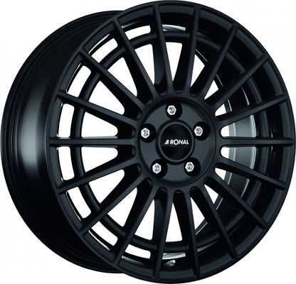 Ronal R73 jetblack matt Alufelge 9.5x19 Zoll ET35 LK 5x112 ML66.5