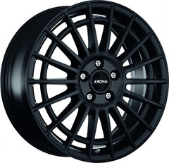 Ronal R73 jetblack matt Alufelge 7.5x18 Zoll ET50 LK 4x100 ML68