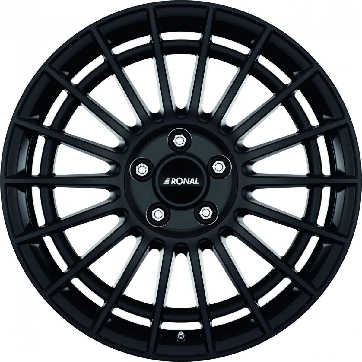 Ronal R73 jetblack matt Alufelge 7.5x18 Zoll ET37 LK 4x108 ML76 – Bild 2