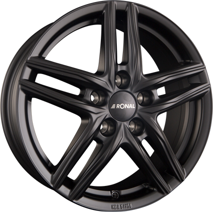 Ronal R65 Jetblack-Matt Alufelge 6.5x16 Zoll ET40 LK 5x112 ML57.1 – Bild 2