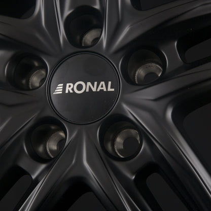 Ronal R65 Jetblack-Matt Alufelge 6.5x16 Zoll ET50 LK 5x108 ML63.4 – Bild 4