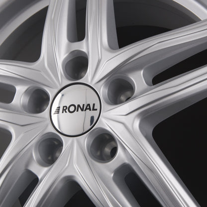 Ronal R65 Silber Alufelge 6.5x17 Zoll ET45 LK 5x112 ML76 – Bild 4