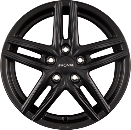 Ronal R65 Jetblack-Matt Alufelge 7x18 Zoll ET40 LK 5x114.3 ML82