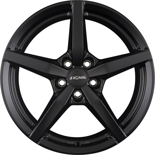 Ronal R69 Jetblack Matt Alufelge 7.5x17 Zoll ET48 LK 5x100 ML68