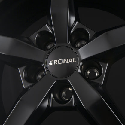 Ronal R69 Jetblack Matt Alufelge 7.5x17 Zoll ET35 LK 5x112 ML76 – Bild 4