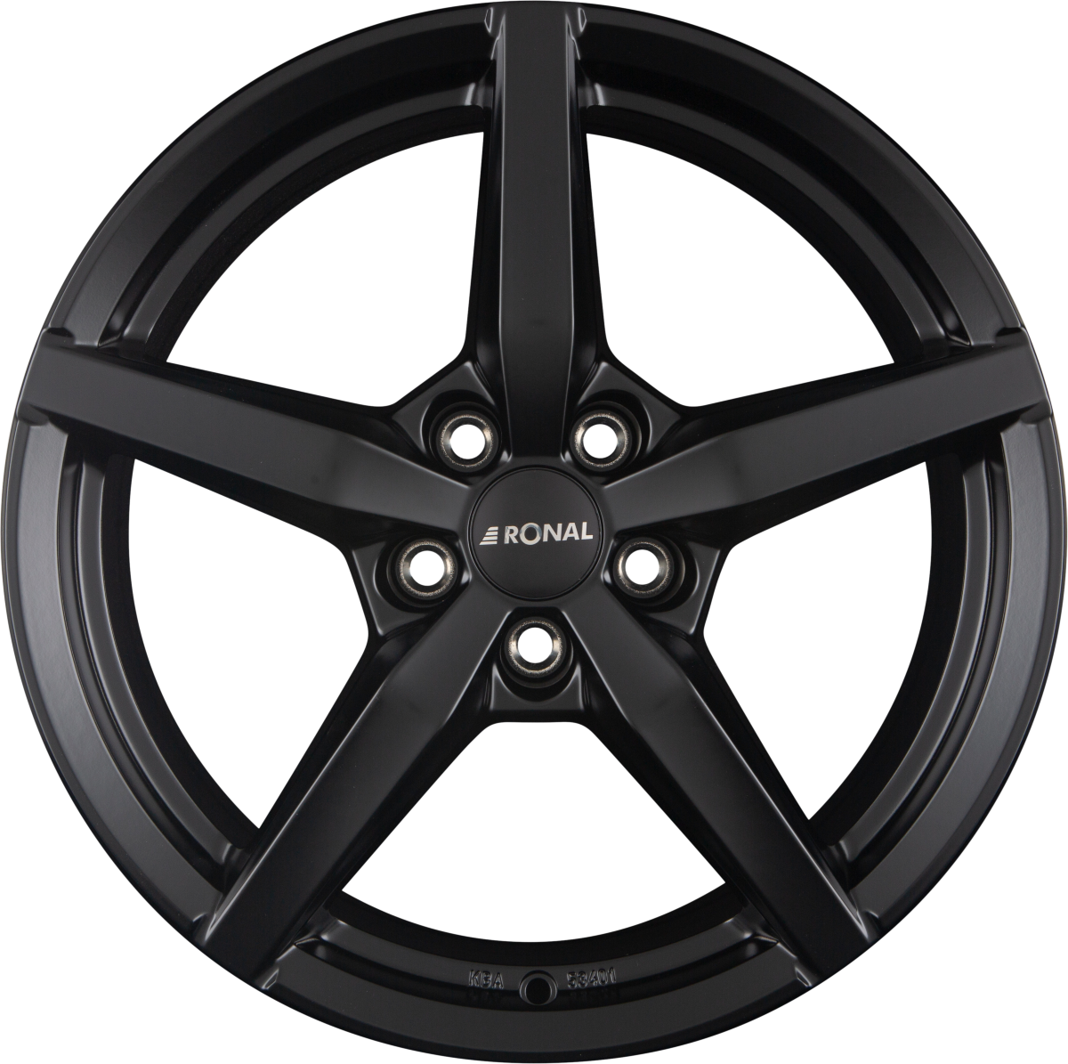 Ronal R69 Jetblack Matt Alufelge 8x18 Zoll ET42 LK 5x120 ML65.1