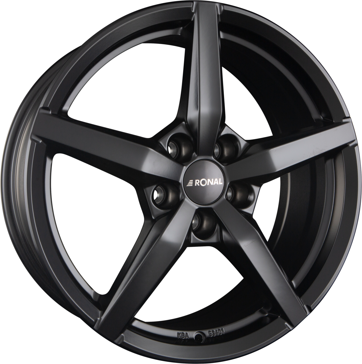 Ronal R69 Jetblack Matt Alufelge 8x18 Zoll ET42 LK 5x120 ML65.1 – Bild 2