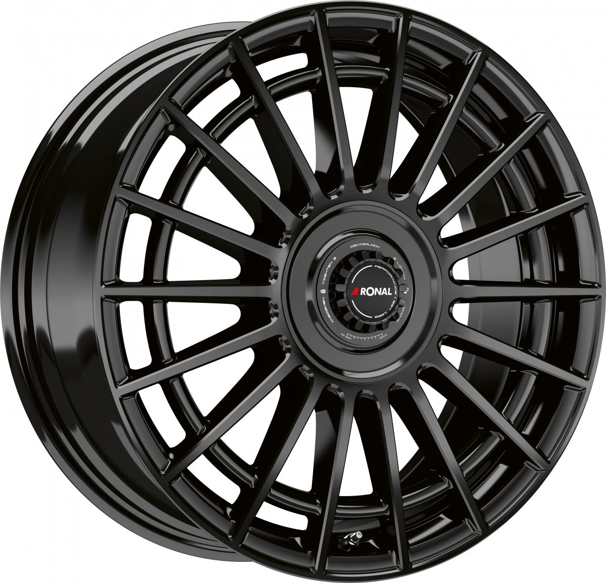 Ronal R73 REV-B jetblack matt Alufelge 9.5x19 Zoll ET20.1 LK 5x112 ML66.5