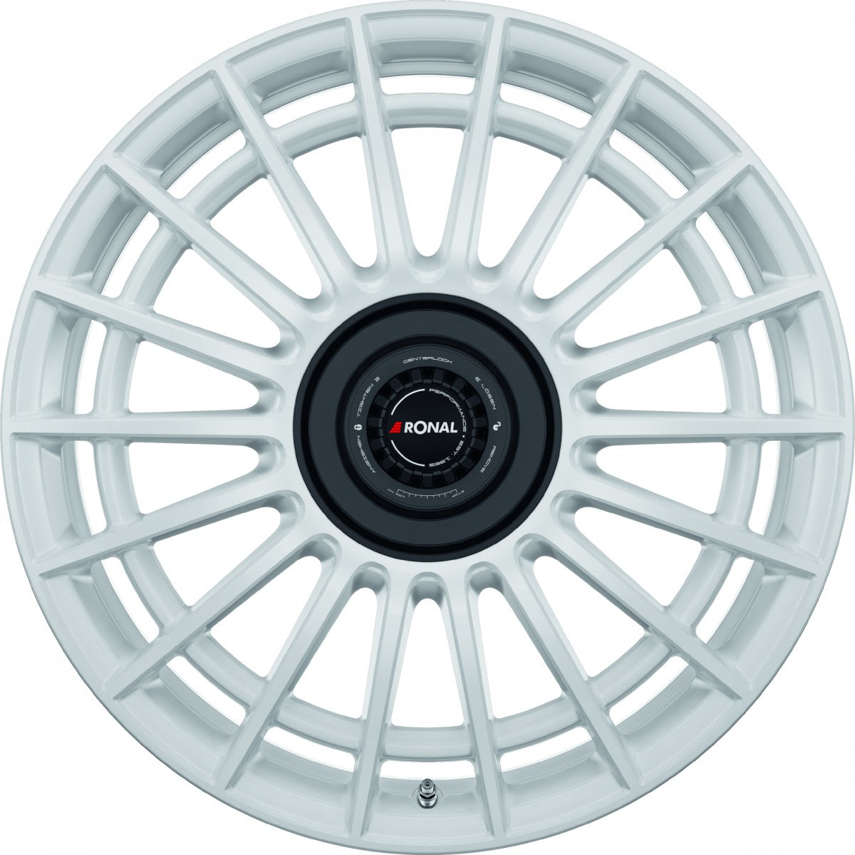 Ronal R73 REV-B rally white Alufelge 8.5x19 Zoll ET50 LK 5x114.3 ML76 – Bild 2