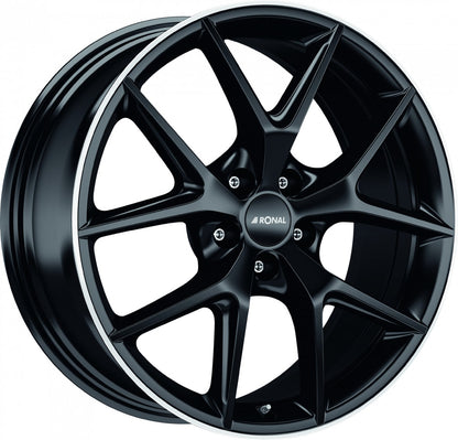 Ronal R75 jetblack-matt-hornkopiert Alufelge 8.5x20 Zoll ET40 LK 5x114.3 ML76