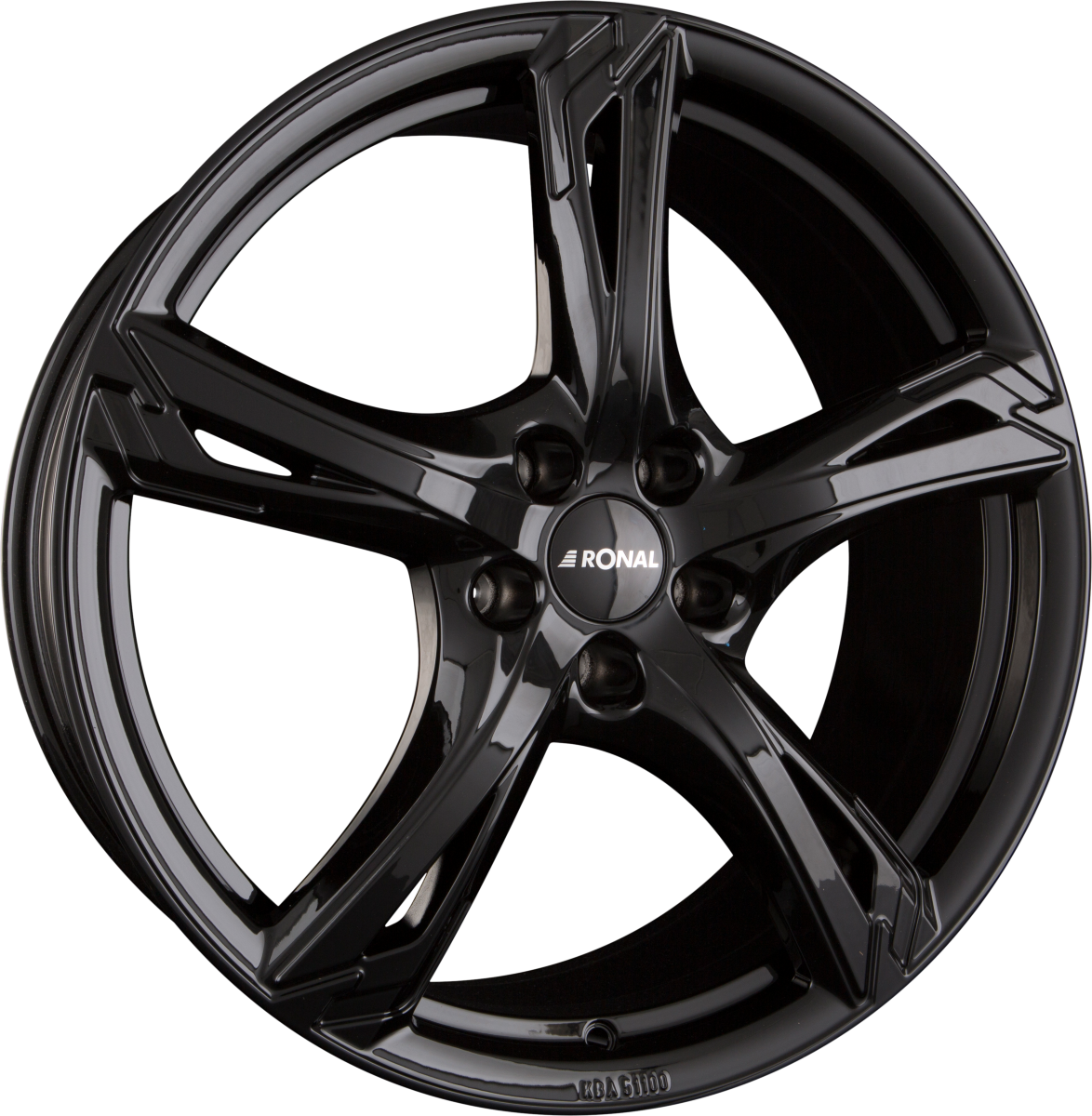Ronal R62 jetblack Alufelge 8x19 Zoll ET45 LK 5x112 ML76 – Bild 4