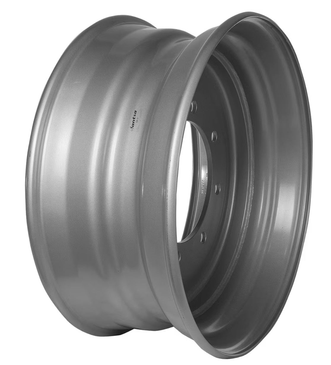 Jantsa Stahlfelge 16x22.5 Zoll 8/275/221 ET0 162291 A2 21.5 Silber RAL9006