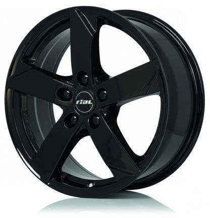 Rial Kodiak schwarz Alufelge 6x15 Zoll ET38 LK 5x100 ML57.1 – Bild 4