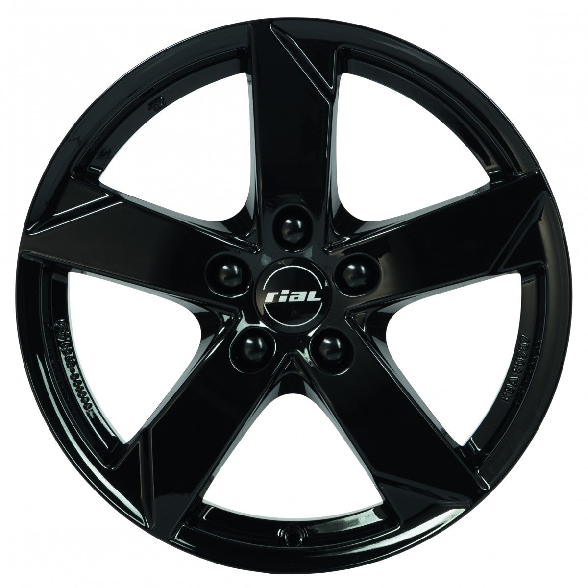 Rial Kodiak schwarz Alufelge 6.5x16 Zoll ET33 LK 5x112 ML57.1 – Bild 2